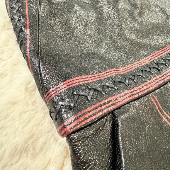 Dior Runway Leather Mini Leather Dress - Picture 7 of 14